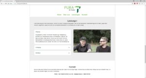 PURA - Die Tischler Home Leistungen